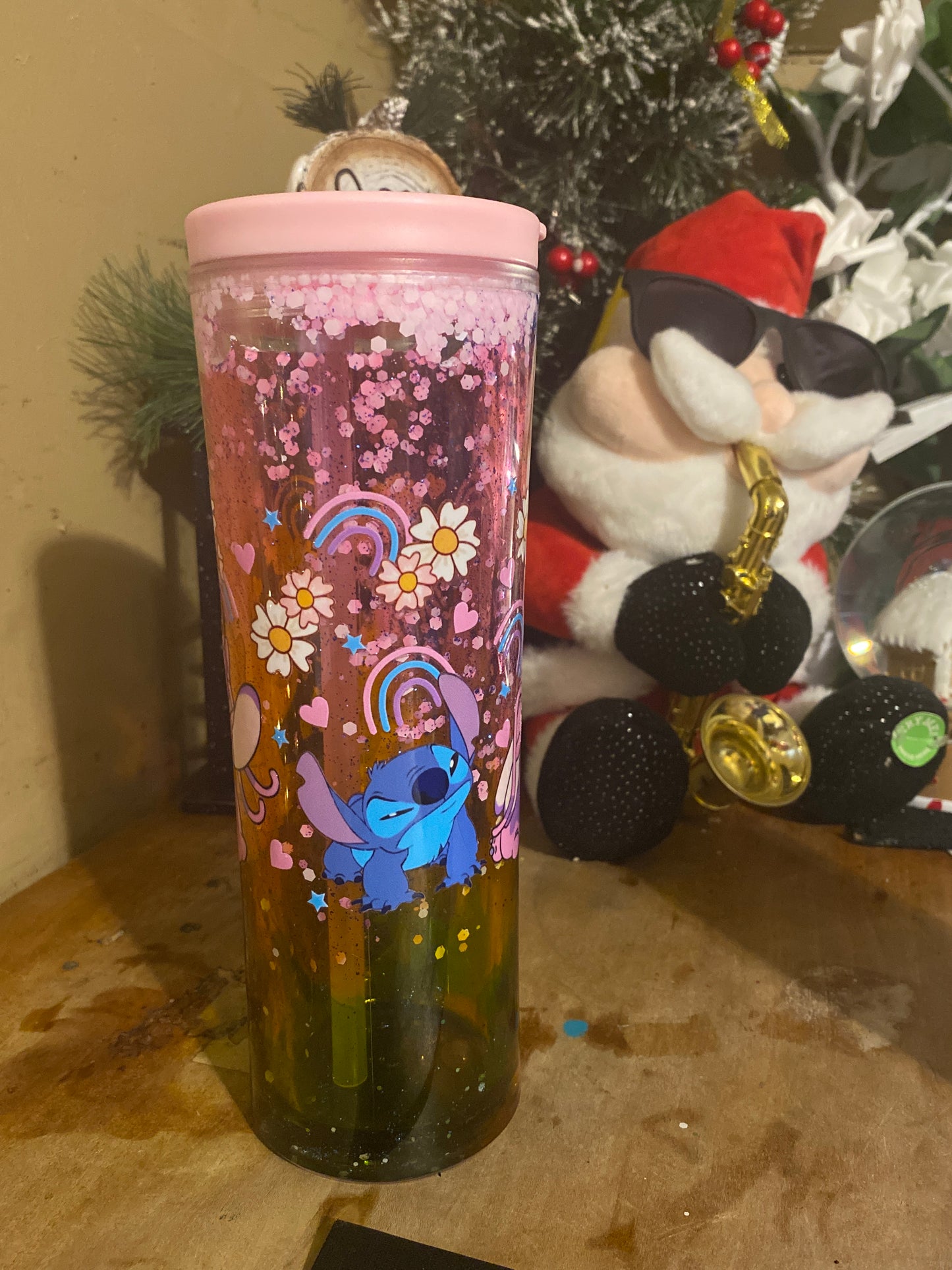 Pre-made stitch tumbler