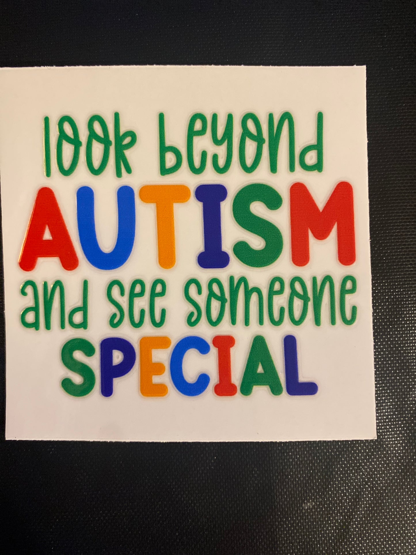LOOK BEYOND AUTISM AND SEE SOMEONE SPECIAL