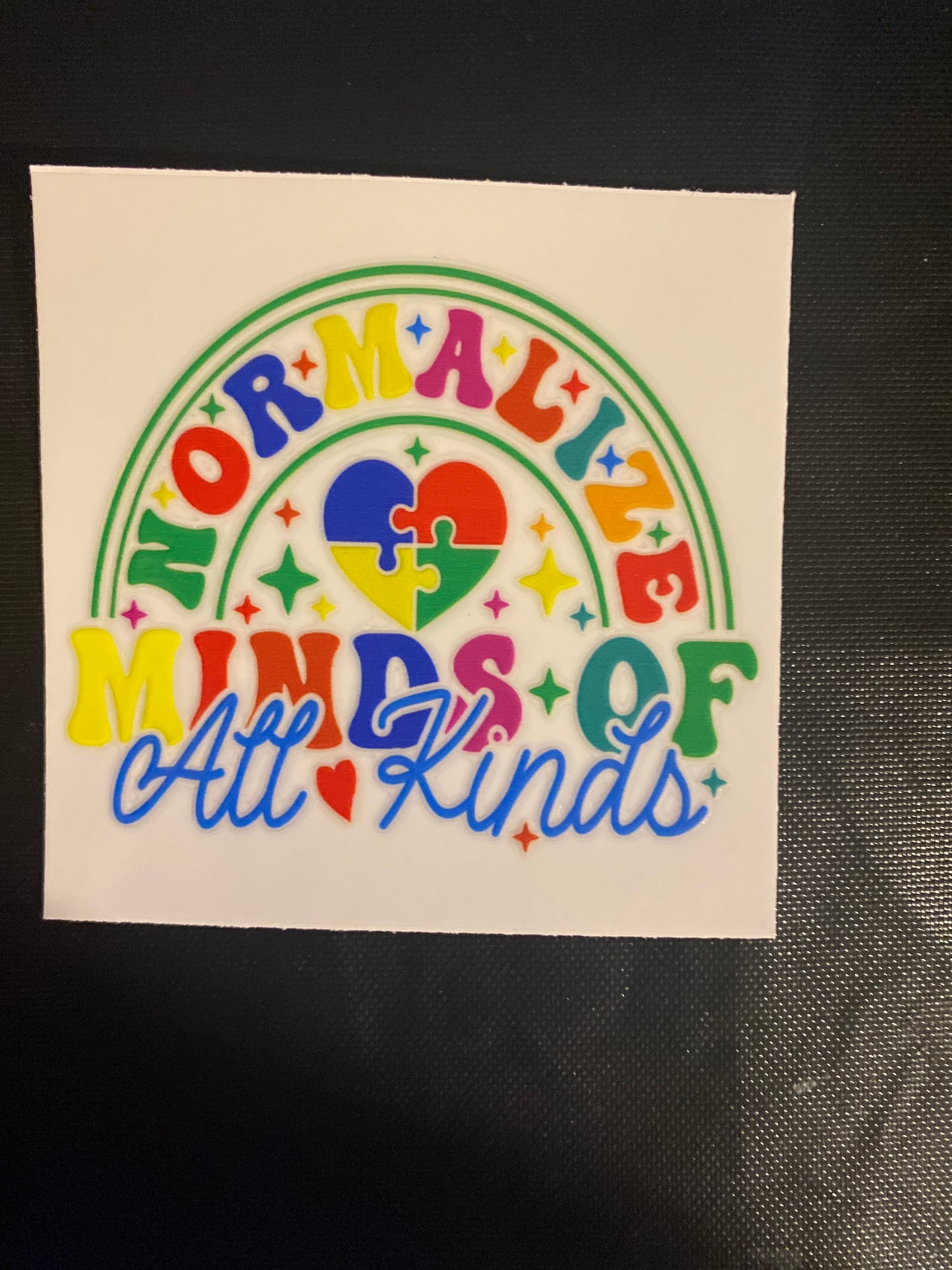 NORMALIZE MINDS OF ALL KINDS