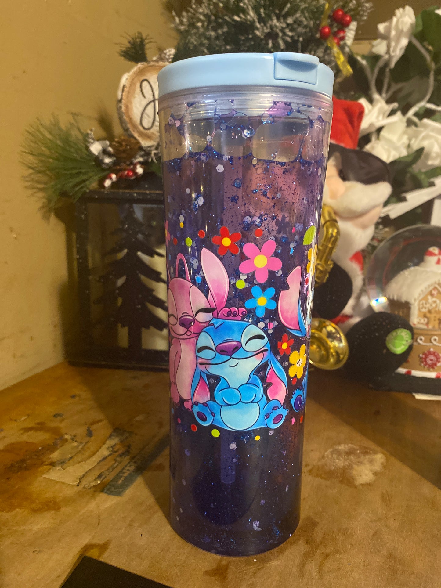 Pre-made stitch tumbler