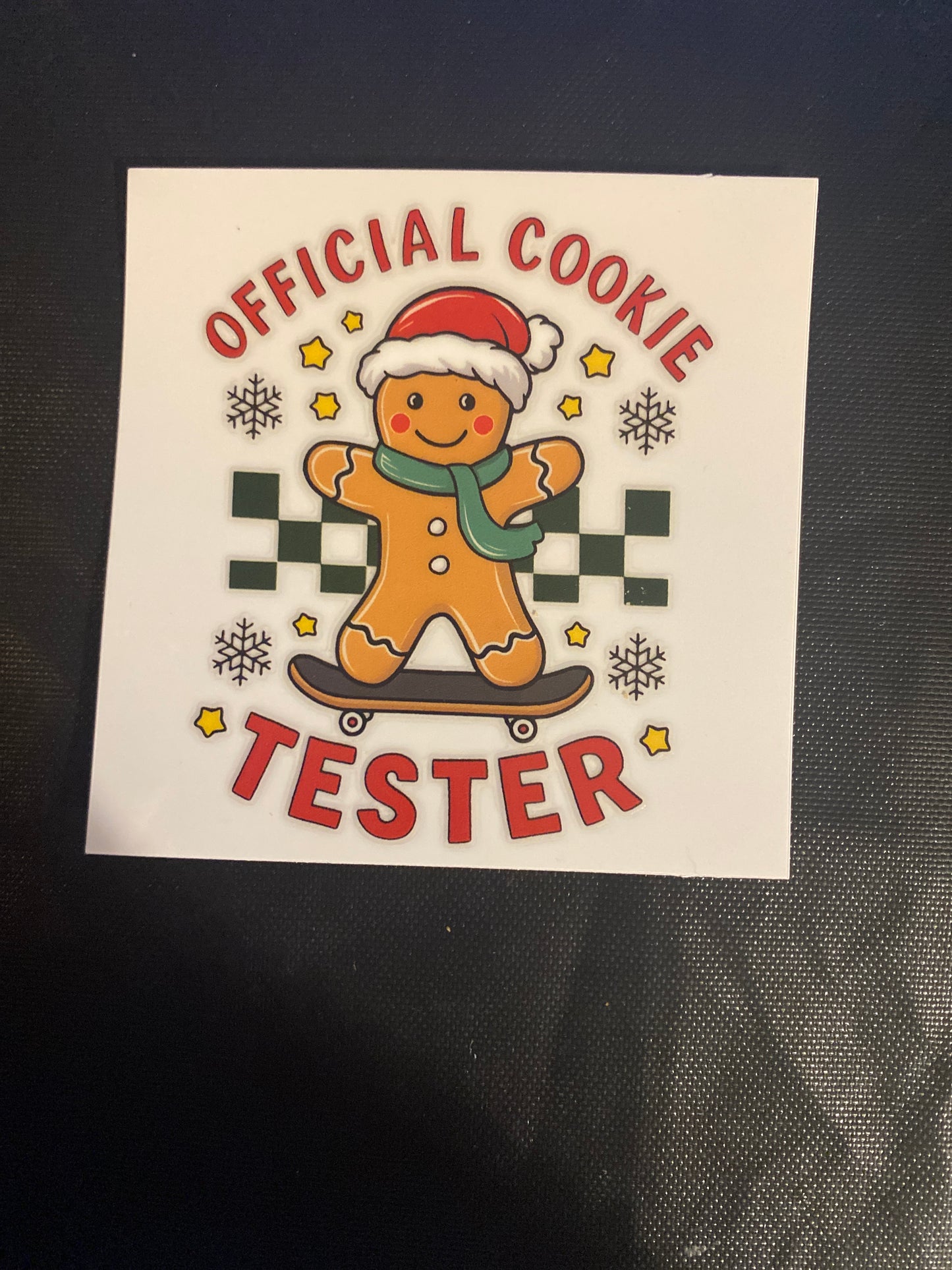 OFFICIAL COOKIE TESTER