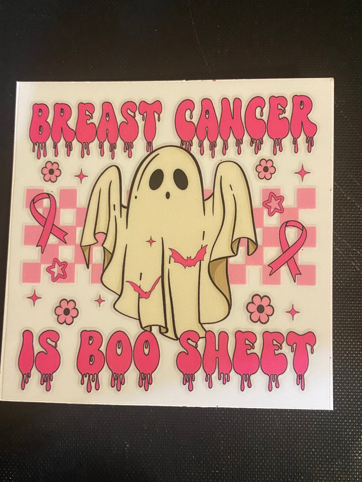 BREAST CANCER IS BOO SHEET