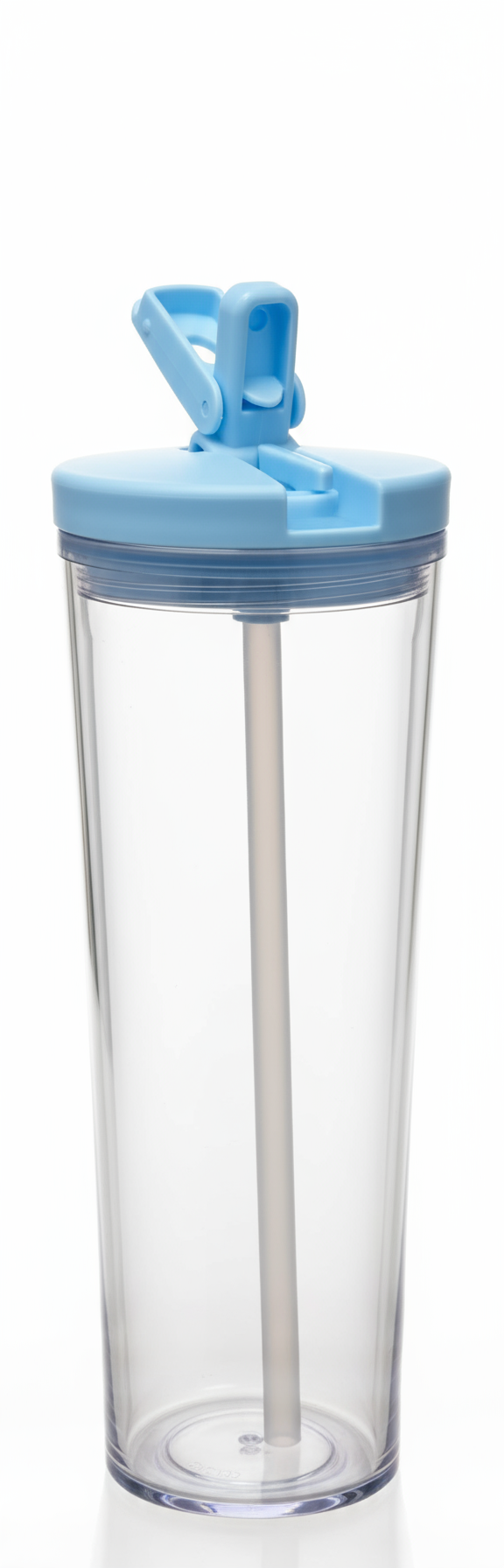 Tumbler with white background