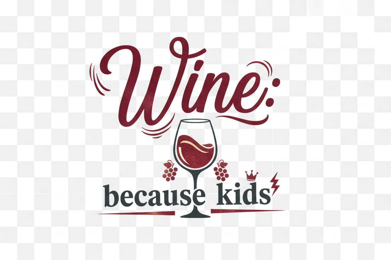 Wine because kids quote