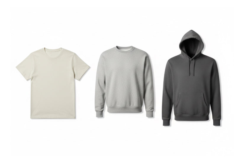 CHOOSE YOUR APPAREL &DESIGN