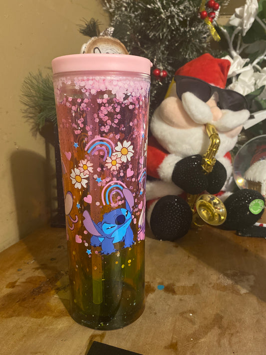 Pre-made stitch tumbler