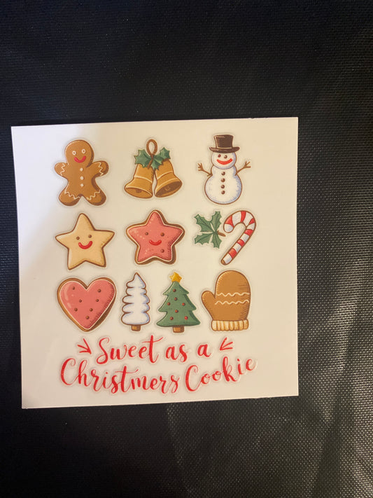 SWEET AS A CHRISTMAS COOKIE
