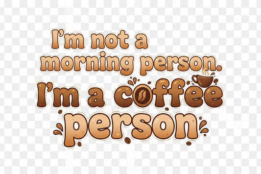 Coffee person quote