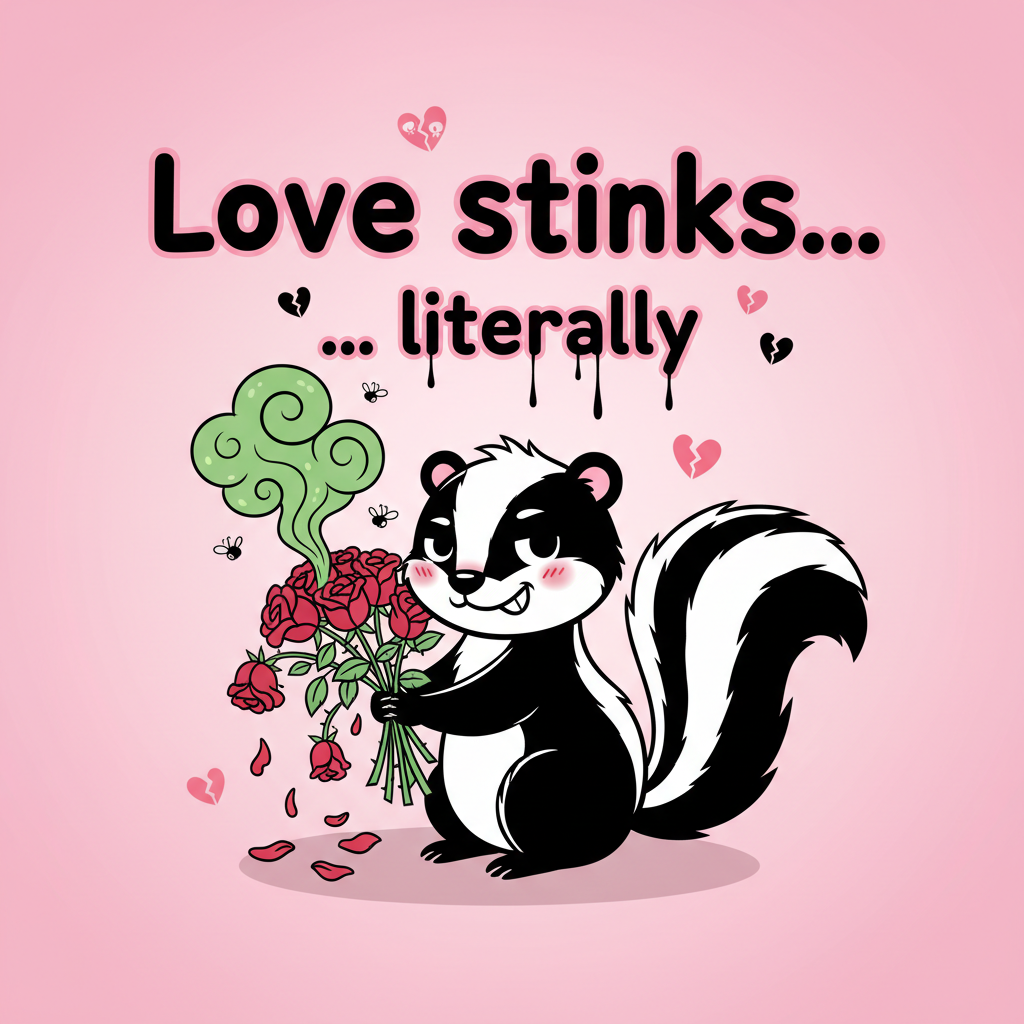 Love stinks design